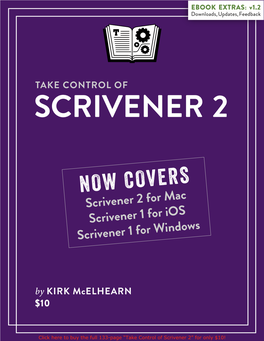 Take Control of Scrivener 2 (1.2) SAMPLE