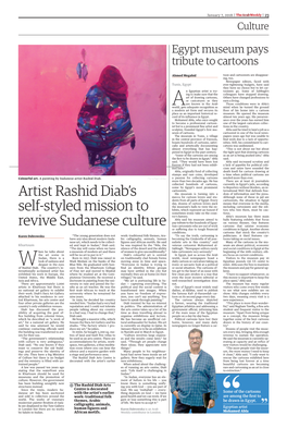 Artist Rashid Diab's Self-Styled Mission to Revive Sudanese Culture