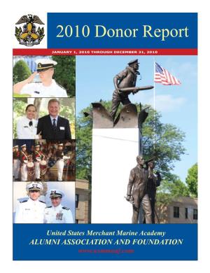 2010 Donor Report