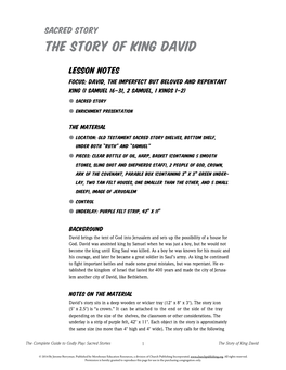 The Story of King David