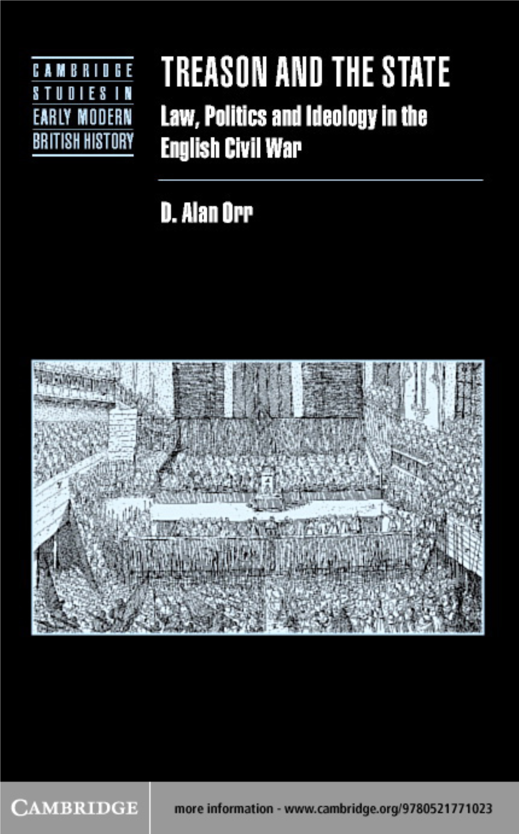 Treason and the State: Law, Politics, and Ideology in the English Civil War D