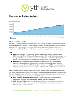 Hootsuite for Twitter Analytics.Docx