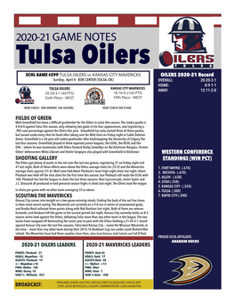 2020-21Game Notes