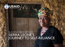 Sierra Leone's Journey to Self Reliance