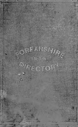 Forfarshire Directory for 1887-8