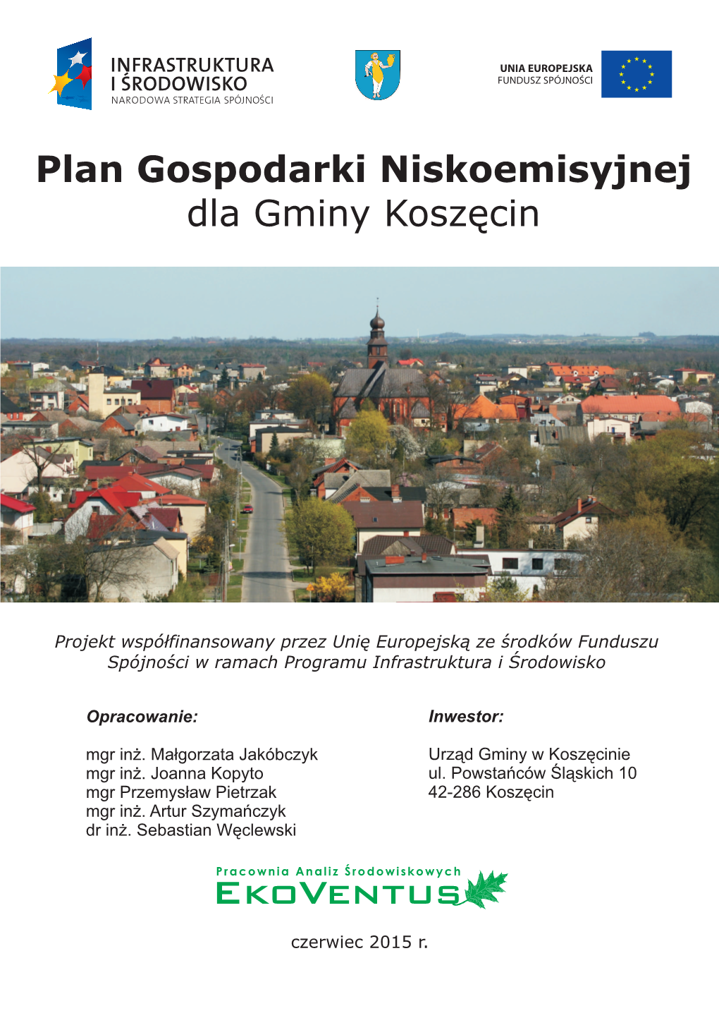 Plan Gospodarki Niskoemisyjnej Dla Gminy Koszęcin