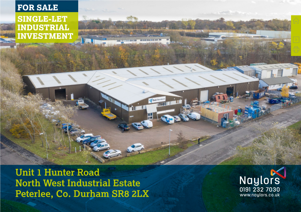 Unit 1 Hunter Road North West Industrial Estate Peterlee, Co