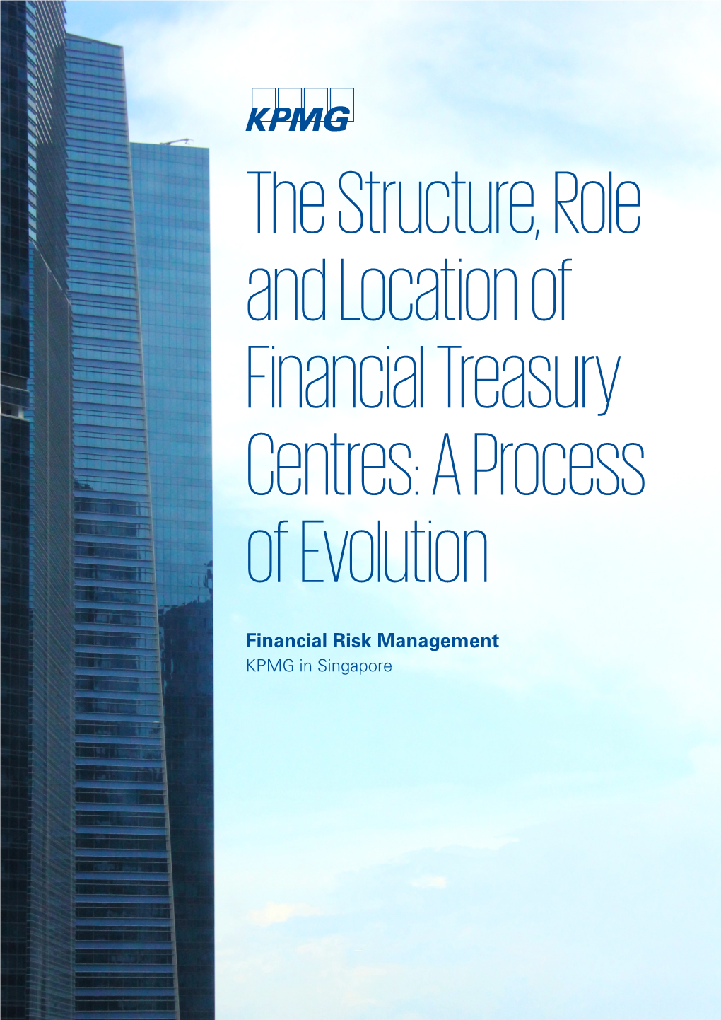 The Structure, Role and Location of Financial Treasury Centres: a Process of Evolution