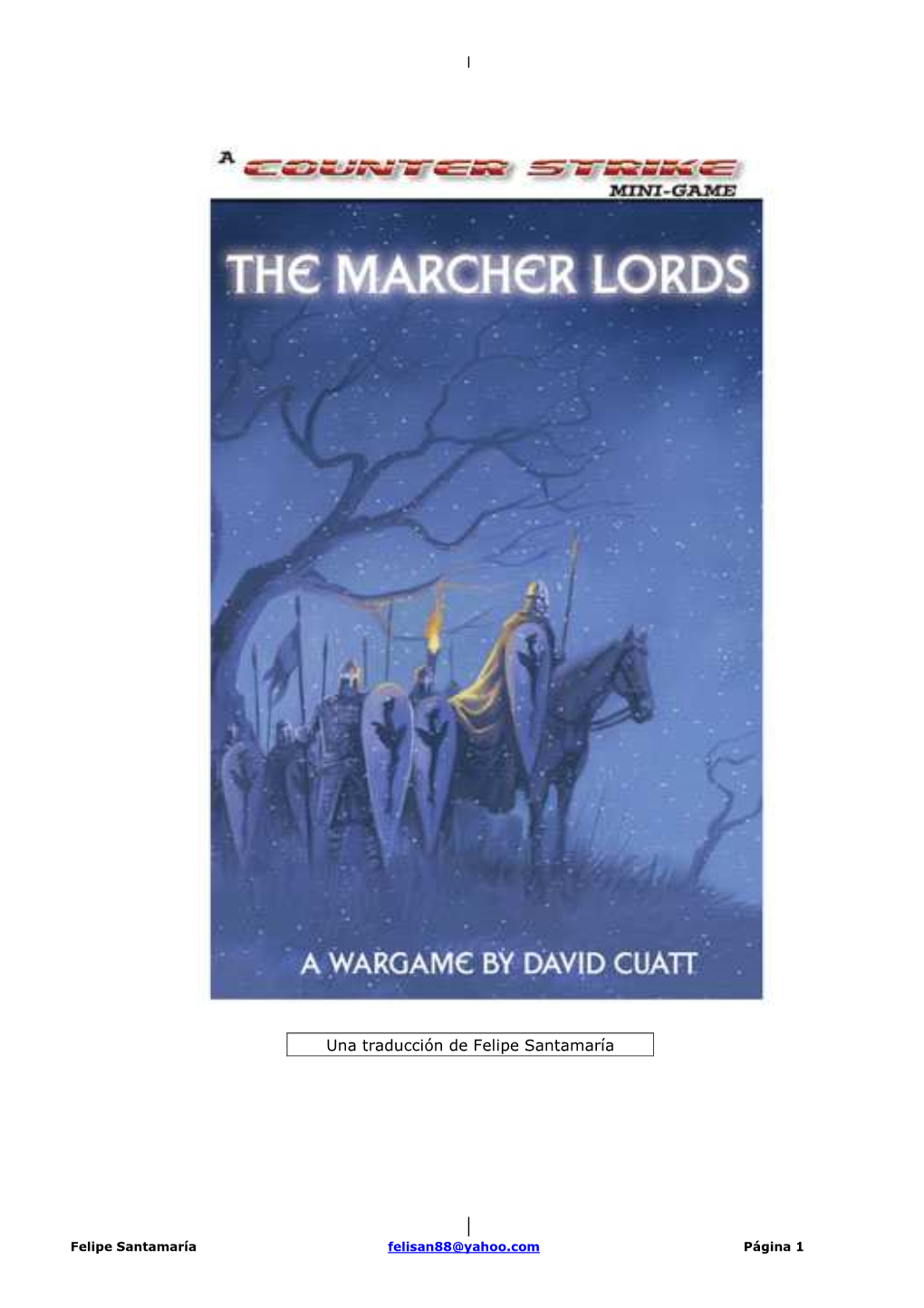 Marcher Lords Reglas