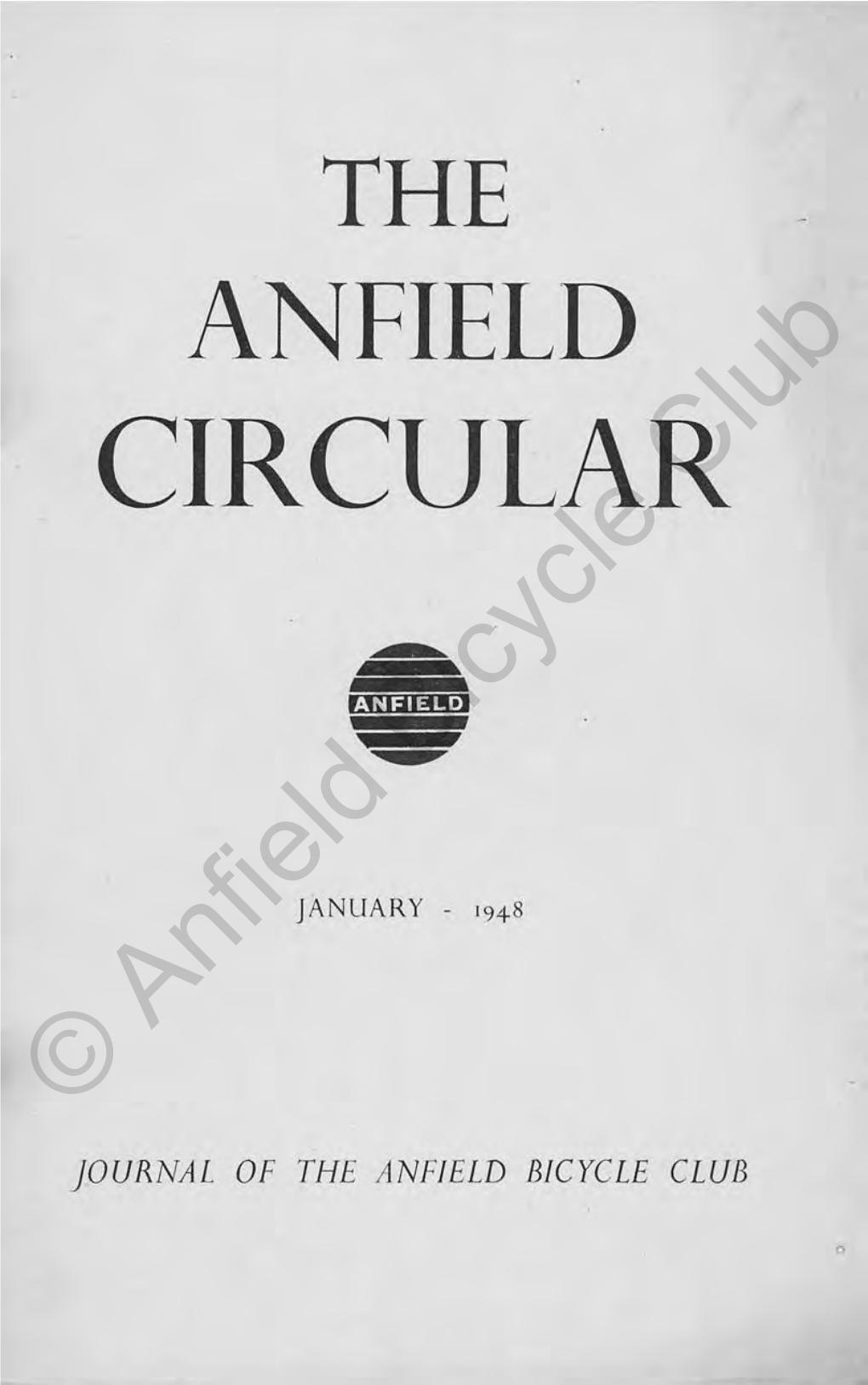 Anfield Bicycle Club Circular