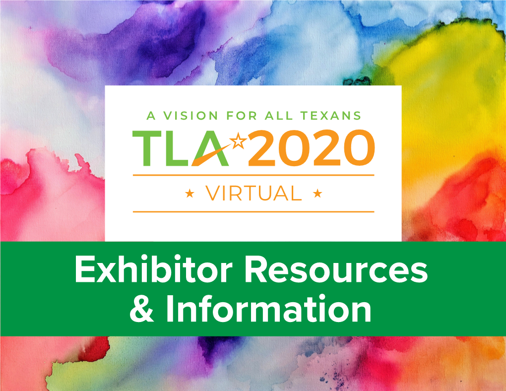 Exhibitor Resources & Information