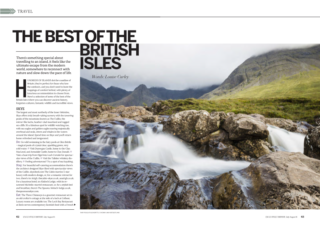 The Best of the British Isles