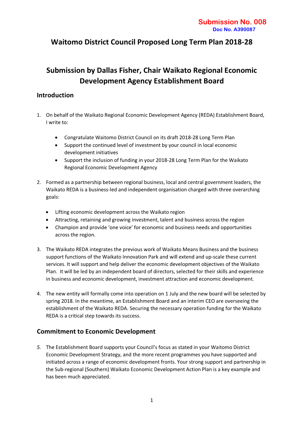 Waikato Regional Economic Development Agency (Dallas Fisher)