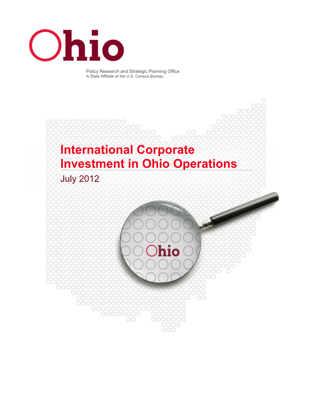 International Corporate Investment in Ohio Operations