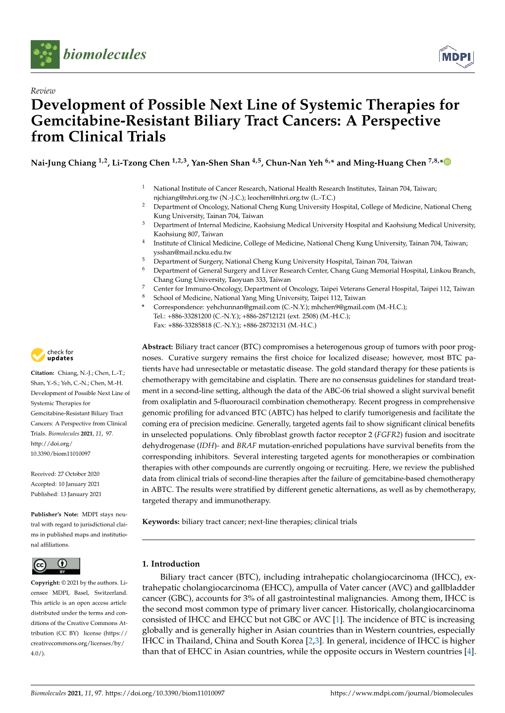 A Perspective from Clinical Trials