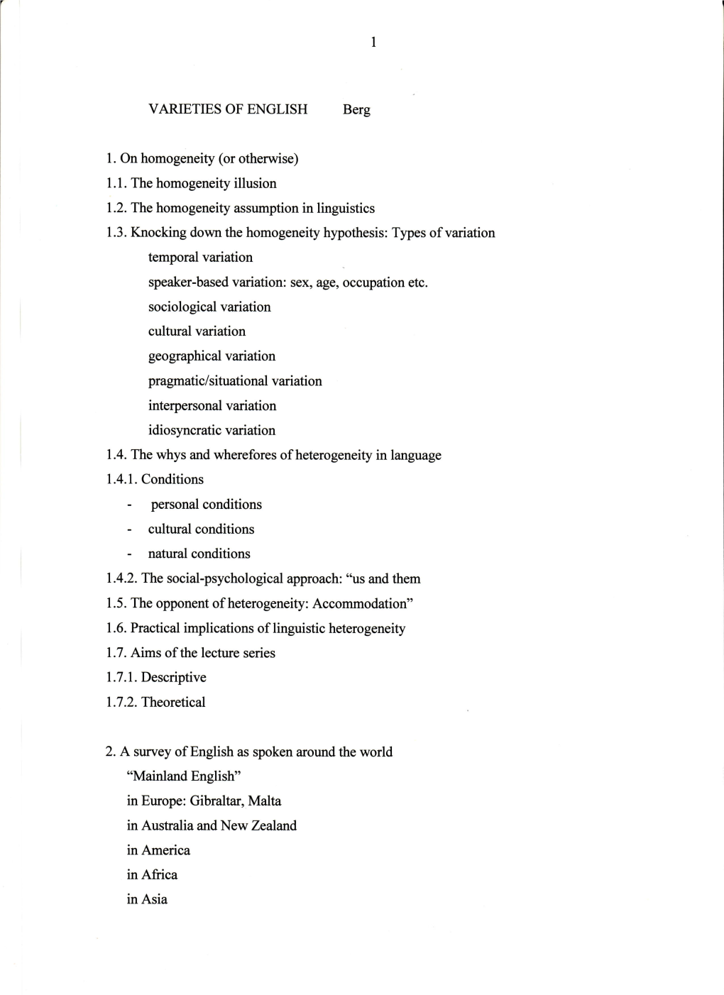 Varieties of English (PDF)
