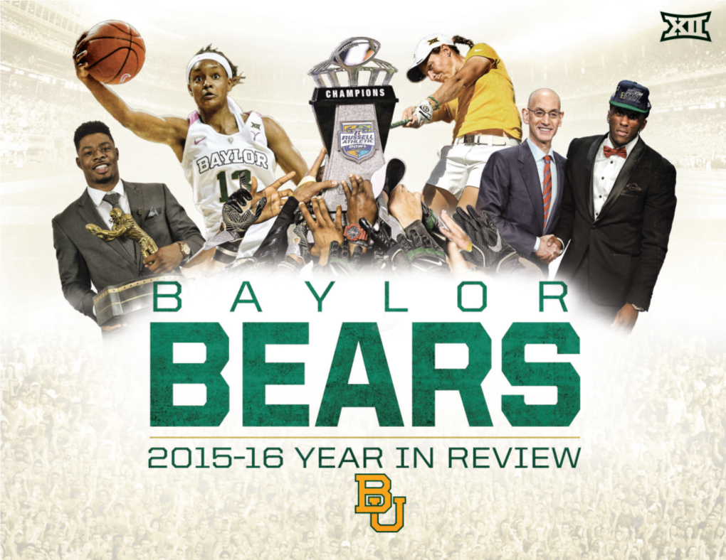 Bear Foundation Support to Baylor Athletics Baylor Licensing Royalty