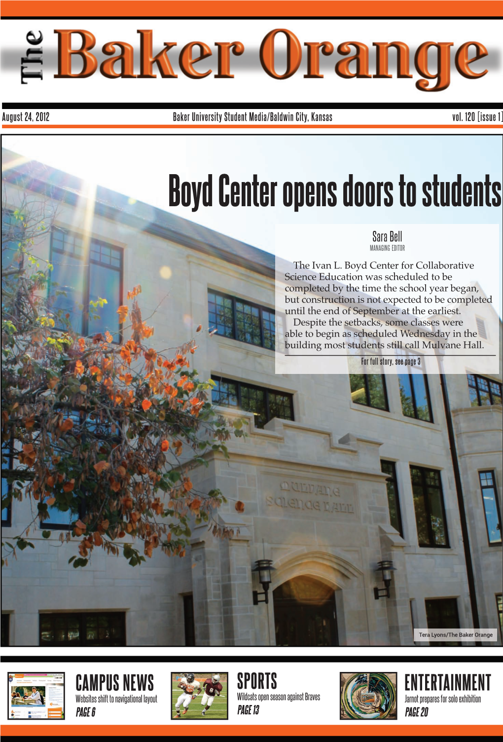 Boyd Center Opens Doors to Students