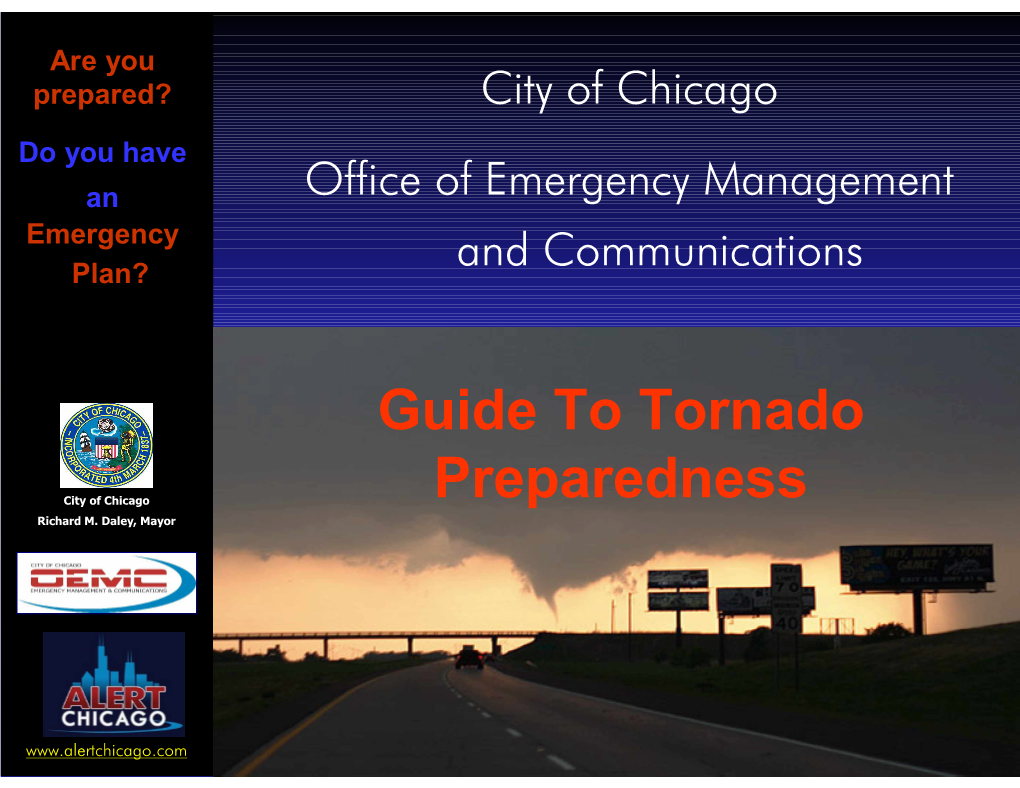 Guide to Tornado Preparedness