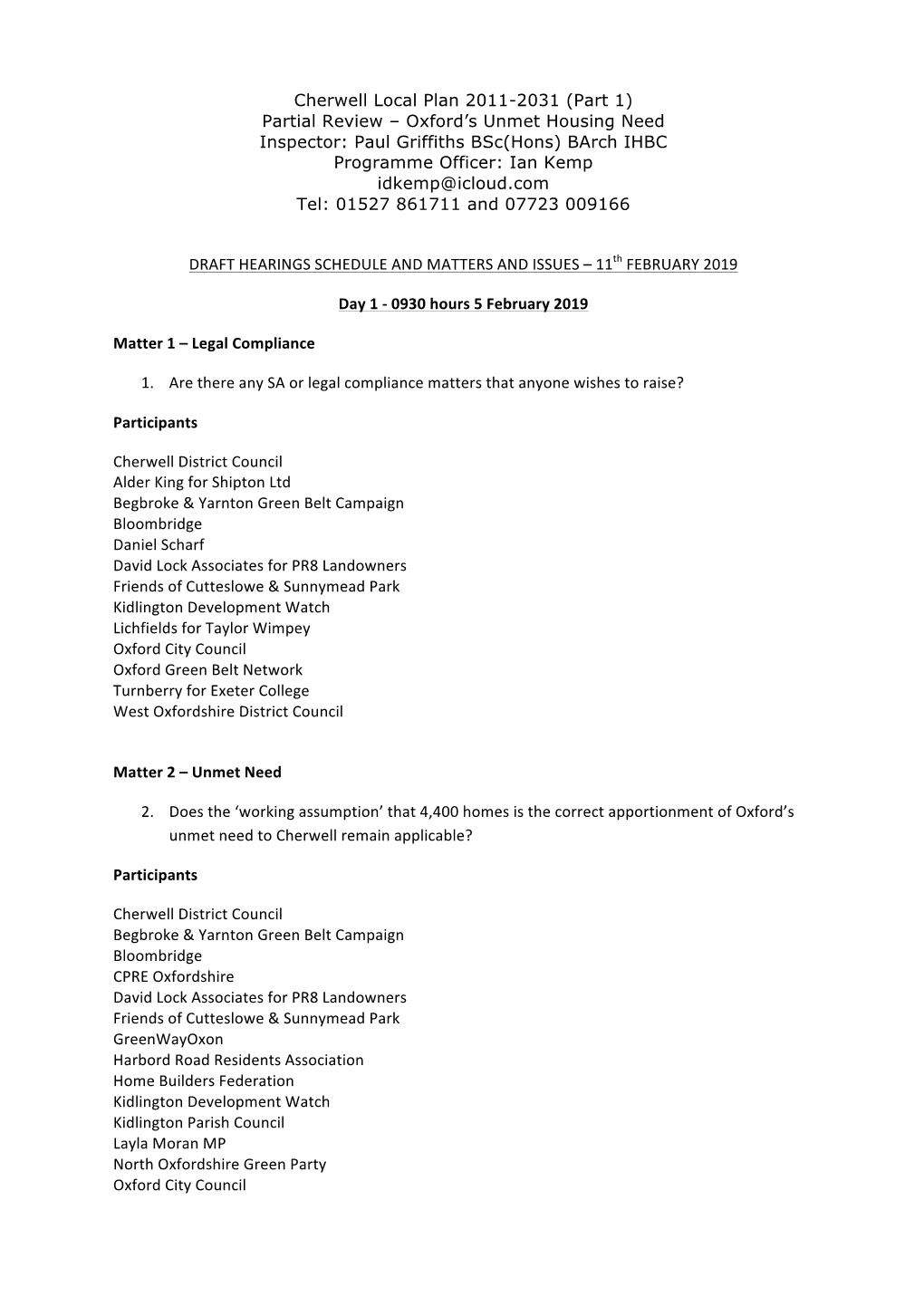 Cherwell Local Plan 2011-2031