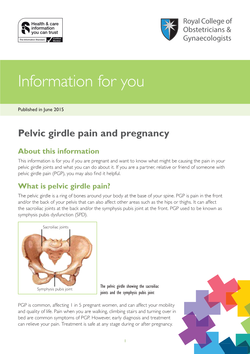 Pelvic Girdle Pain and Pregnancy