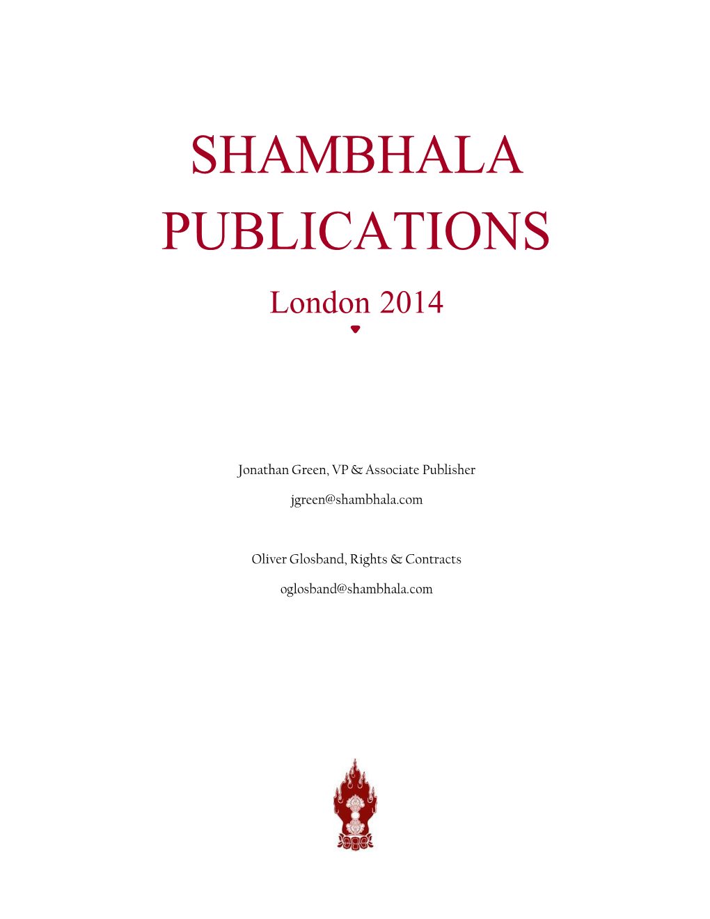 Shambhala Publications