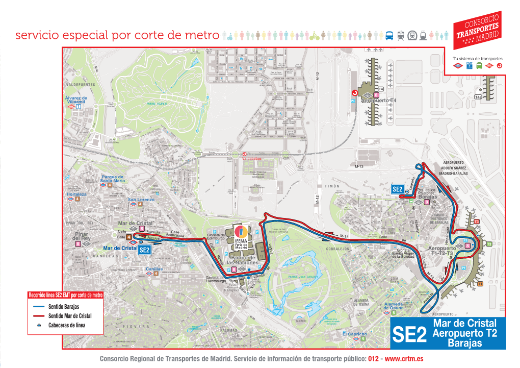 Lineas SE2 Cortel8metroemt