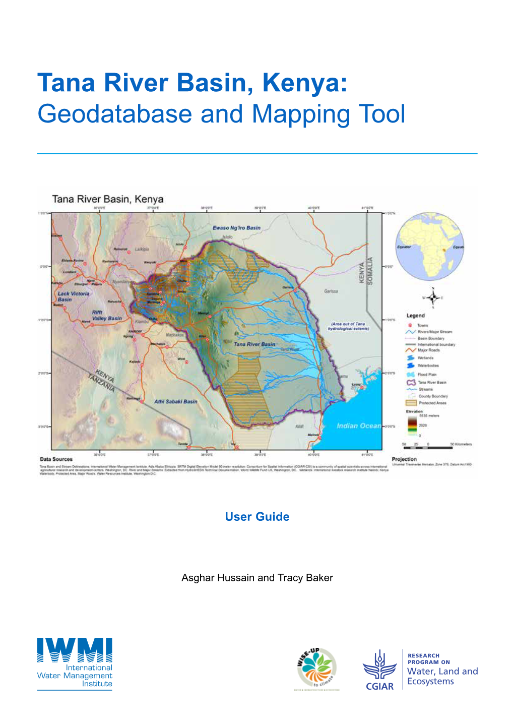 Tana River Basin, Kenya: Geodatabase and Mapping Tool