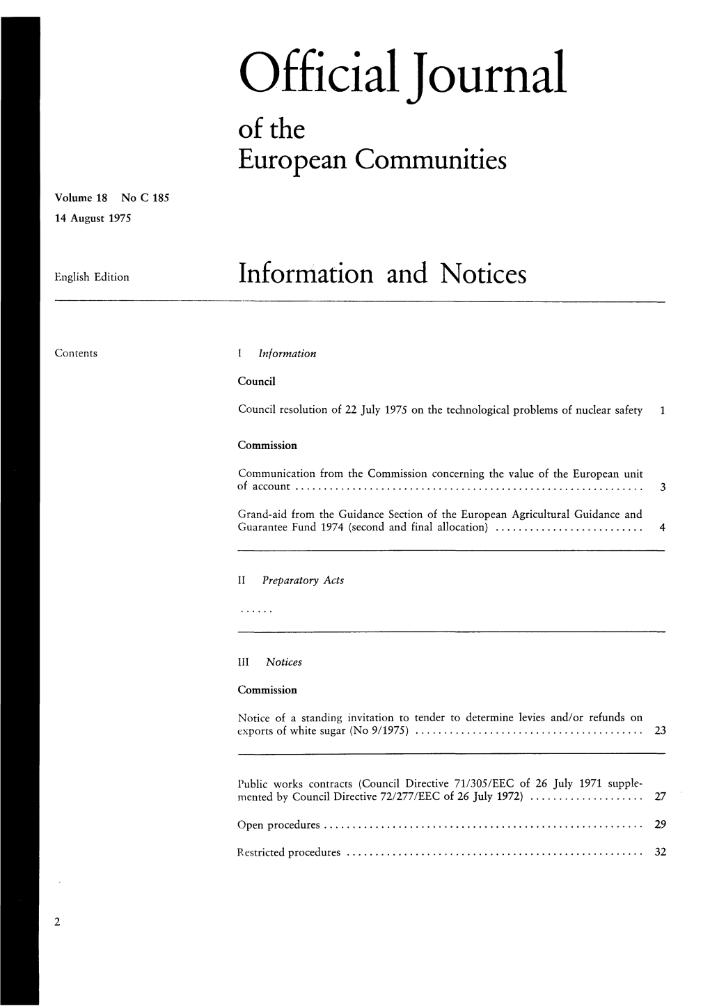 Official Journal of the European Communities