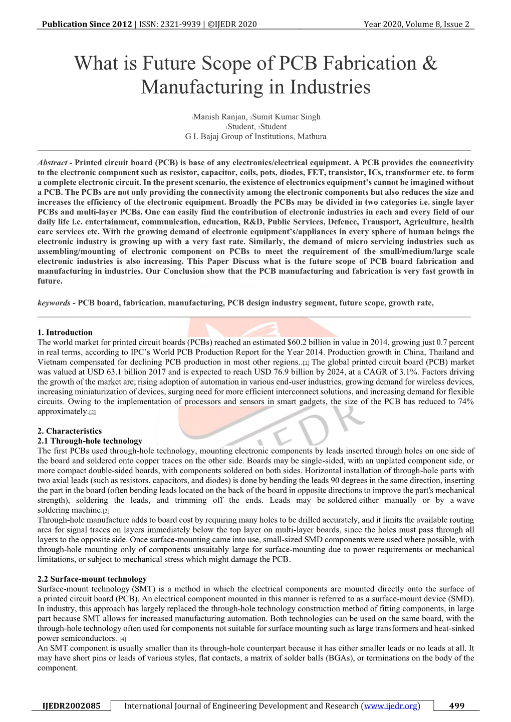 What Is Future Scope of PCB Fabrication & Manufacturing In