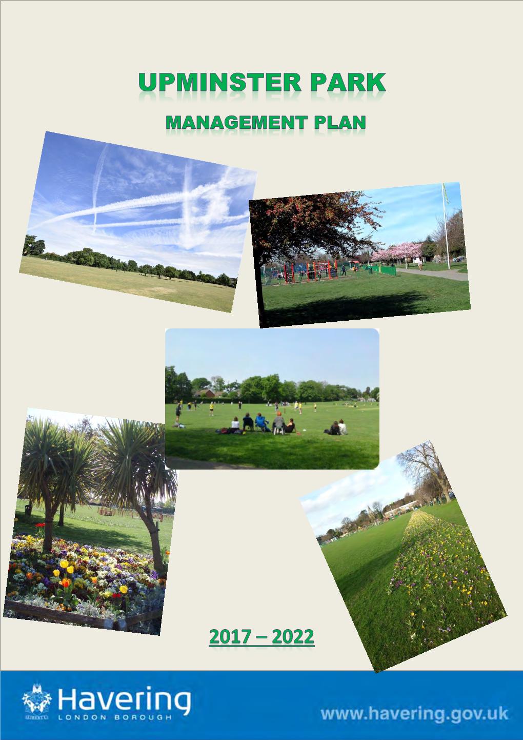 Upminster Park Management Plan