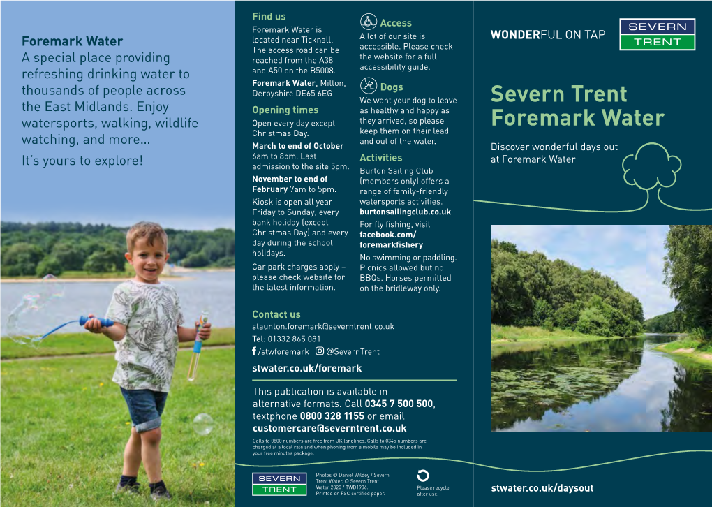 Severn Trent Foremark Water