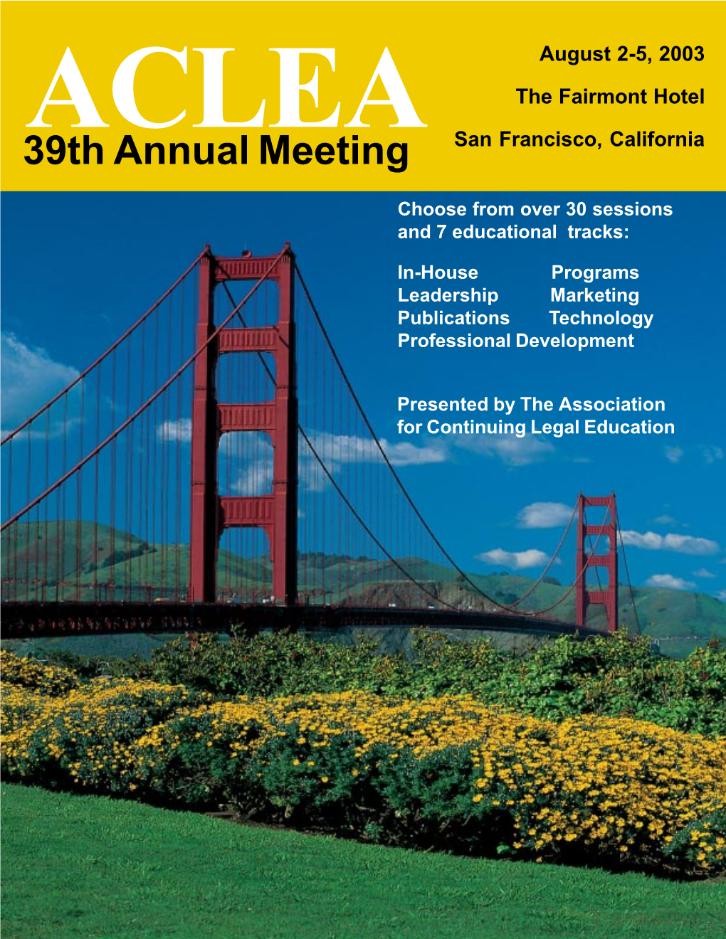 39Th Annual Meeting