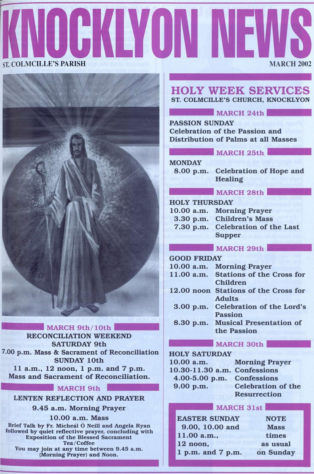 Holy Week Services St