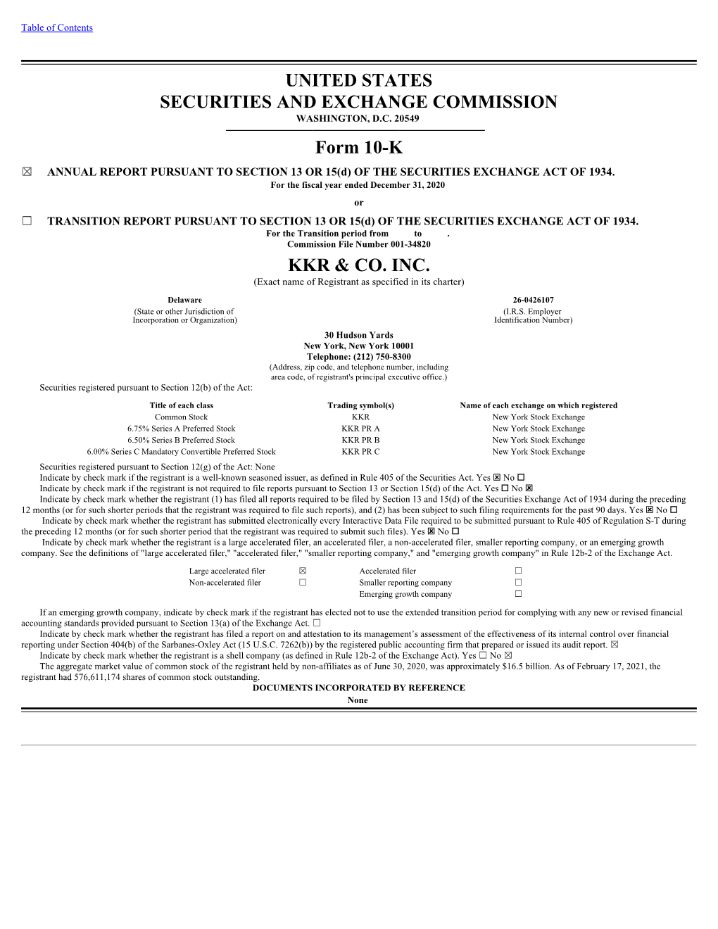 UNITED STATES SECURITIES and EXCHANGE COMMISSION Form