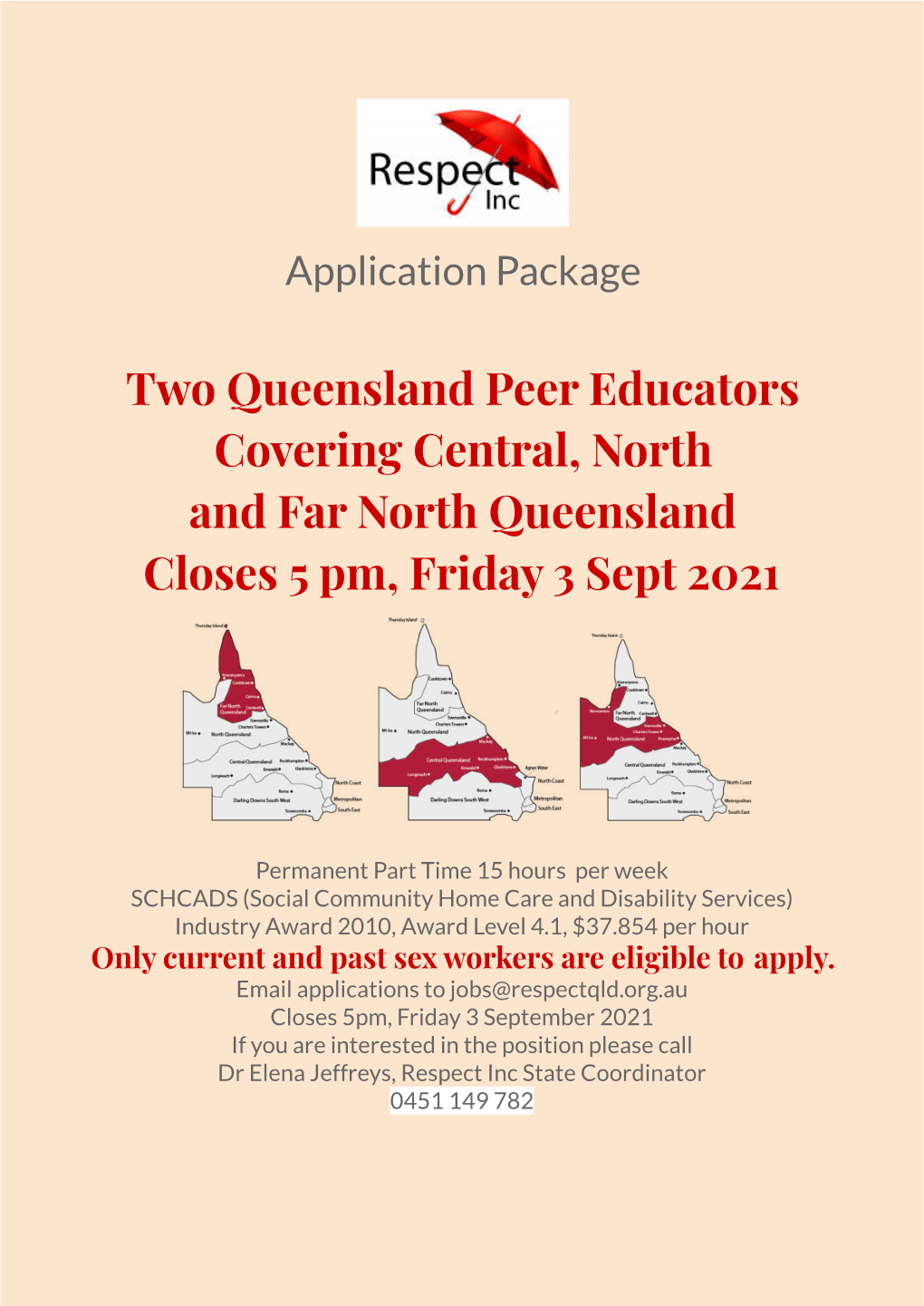 Nthqld Peer Educators Application Package Aug 2021