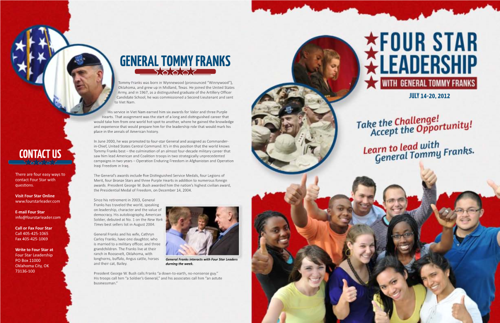 General Tommy Franks