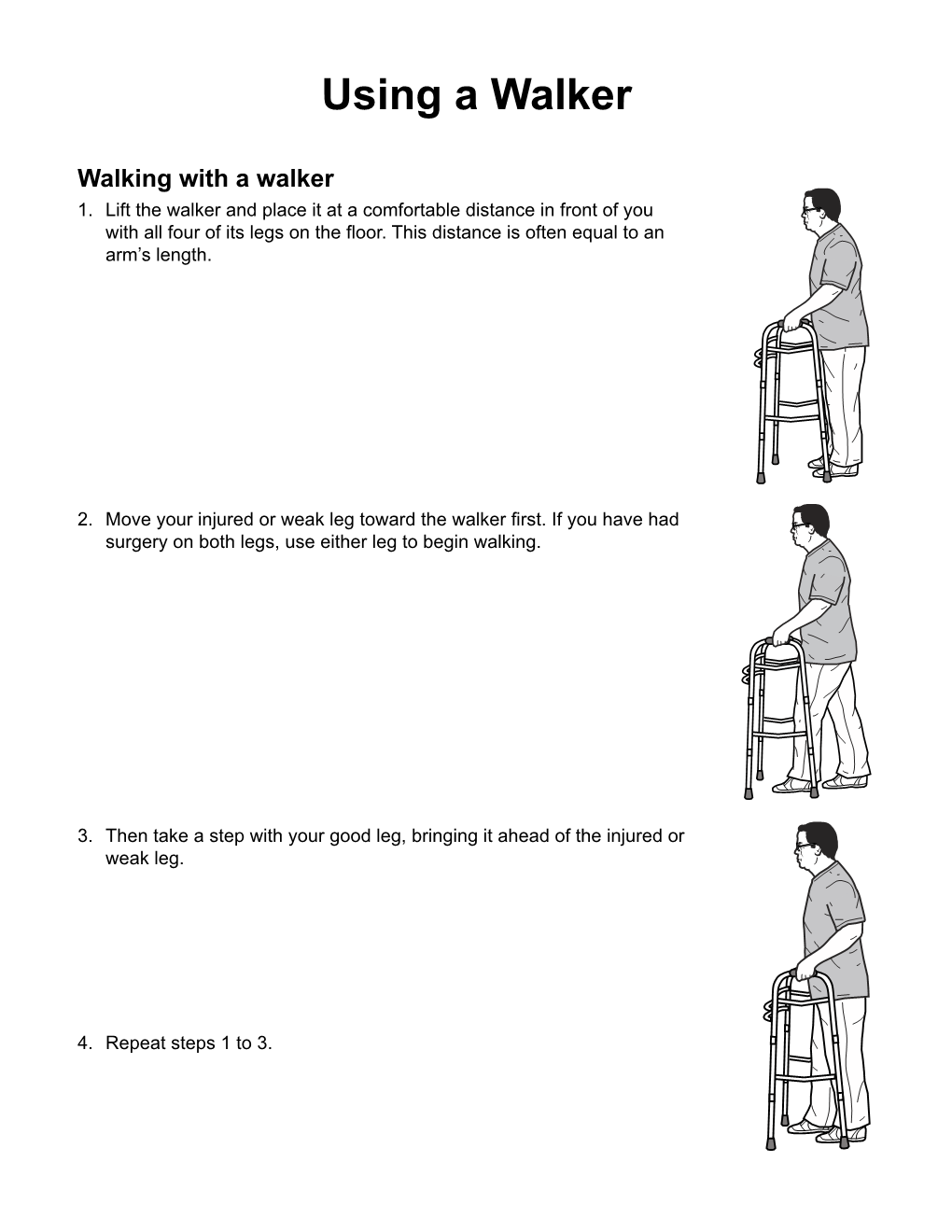 Using a Walker