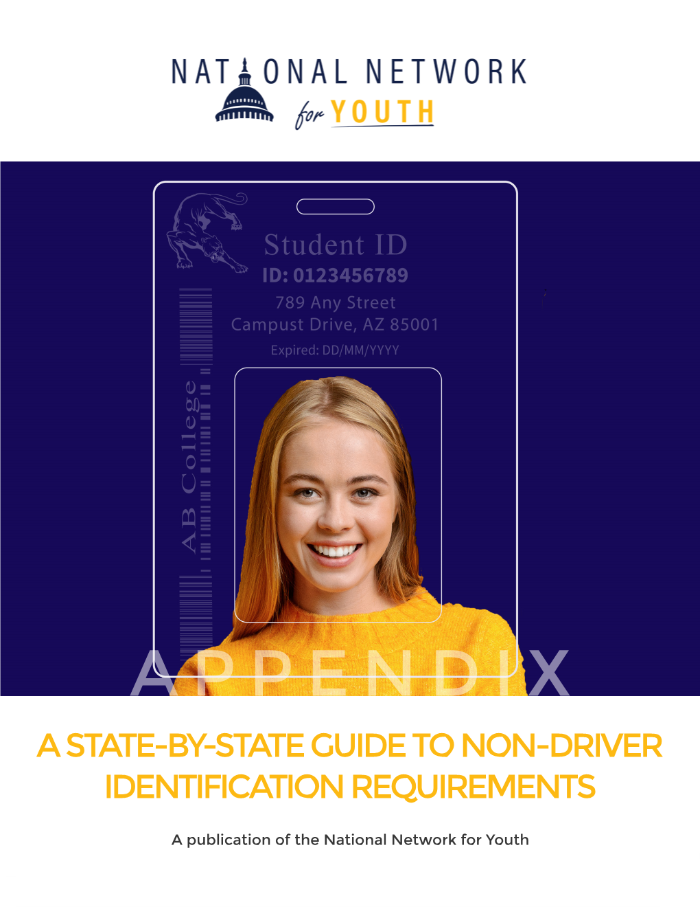 Appendix a State-By-State Guide to Non-Driver Identification Requirements