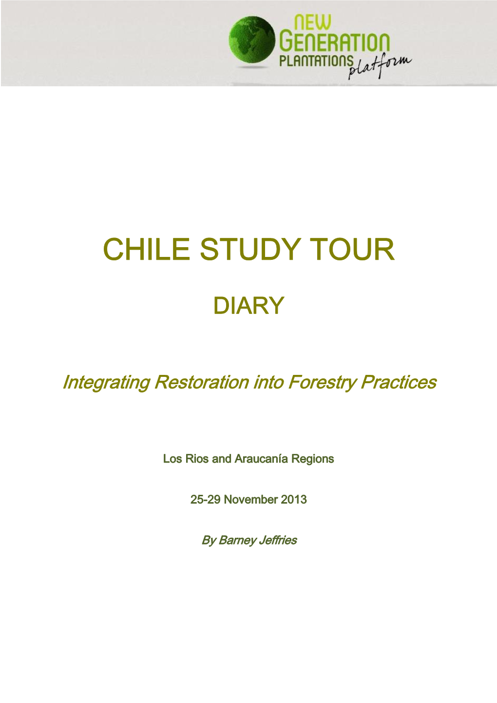 Chile Study Tour