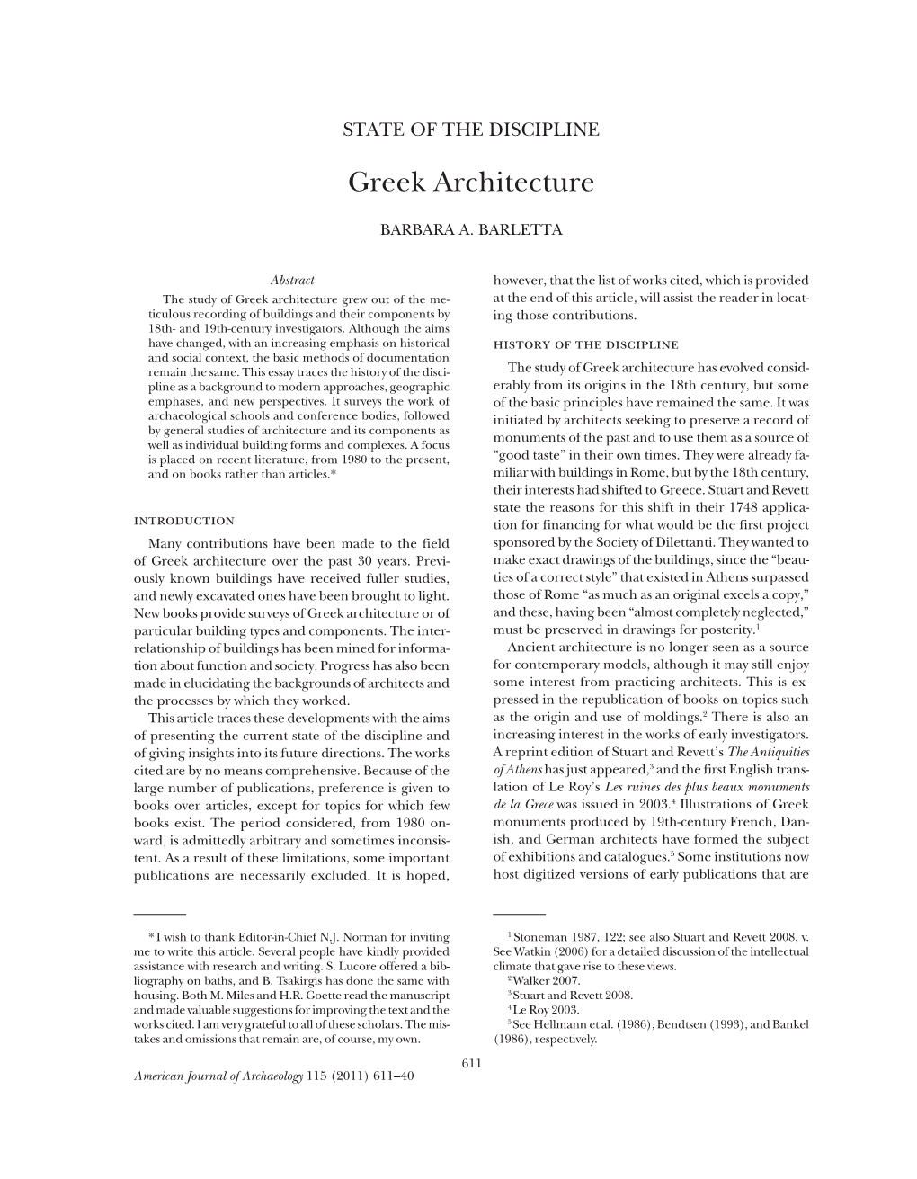 Greek Architecture