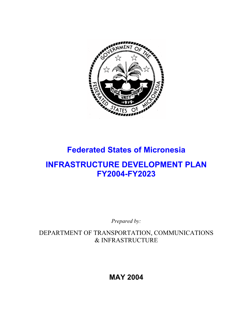 Infrastructure Development Plan (IDP)