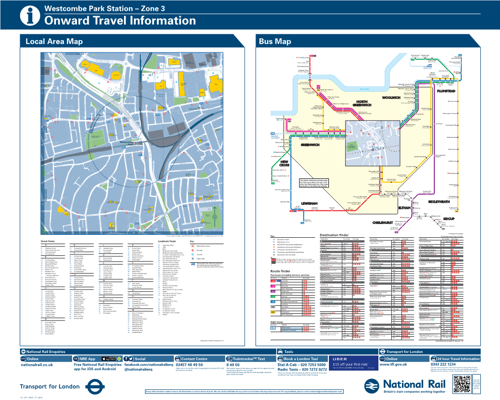 Buses from Westcombe Park