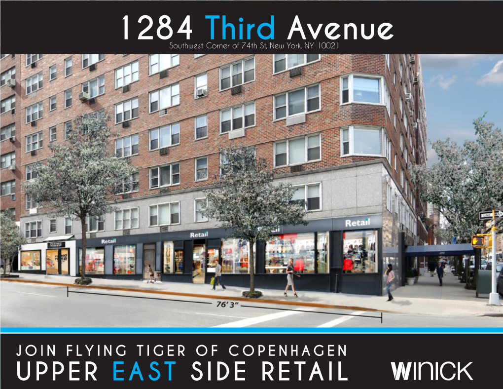 1284 Third Avenue Southwest Corner of 74Th St, New York, NY 10021