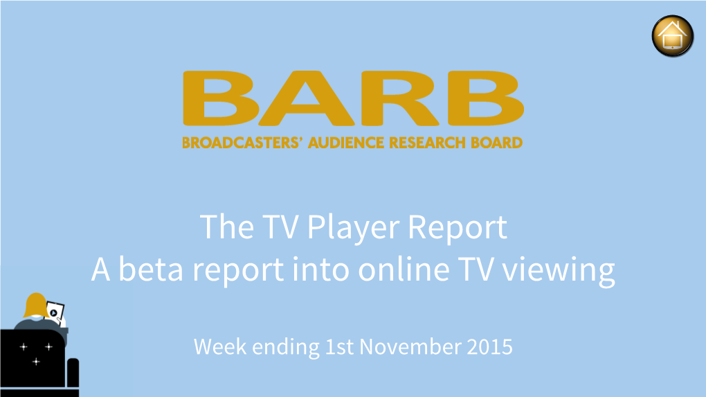 This Week's TV Player Report