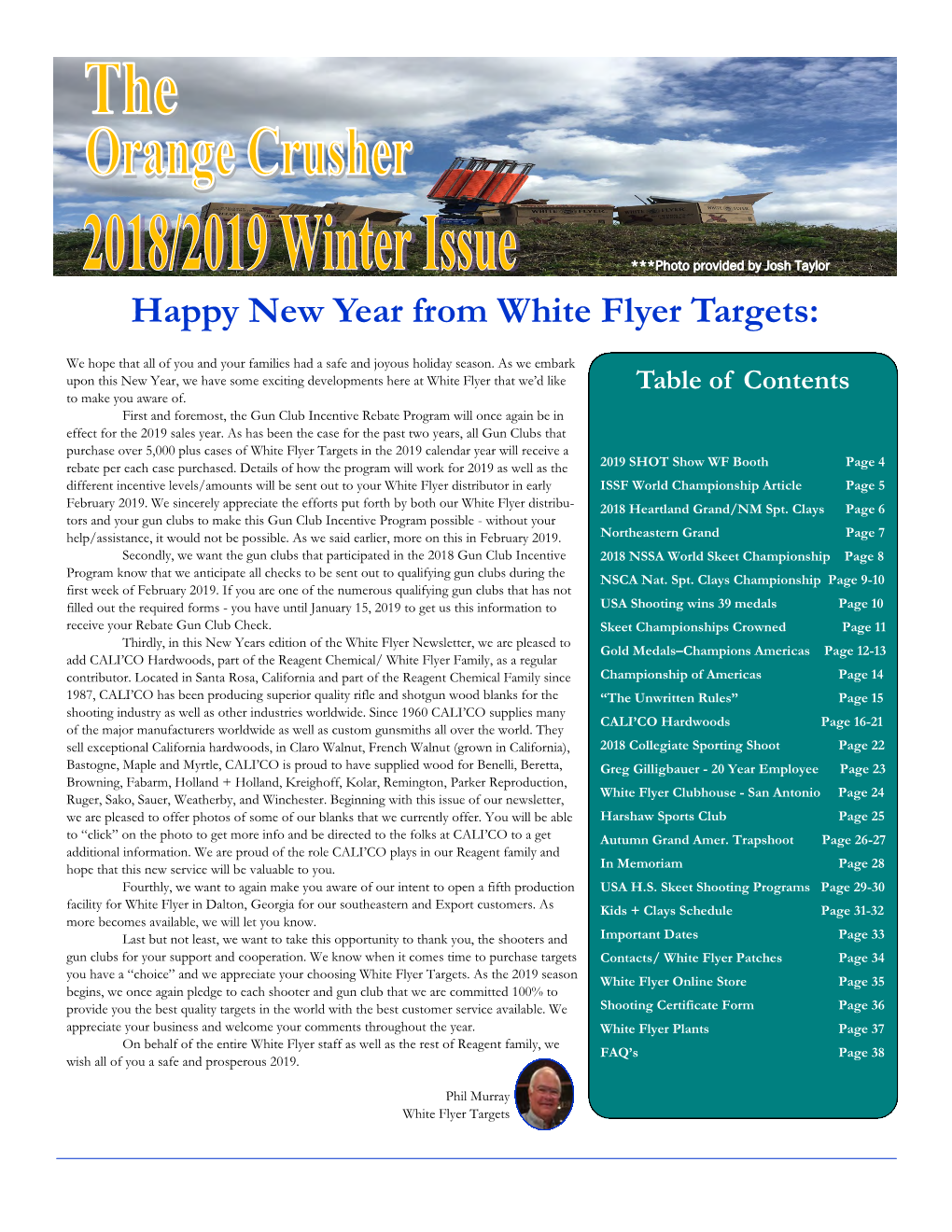 Happy New Year from White Flyer Targets