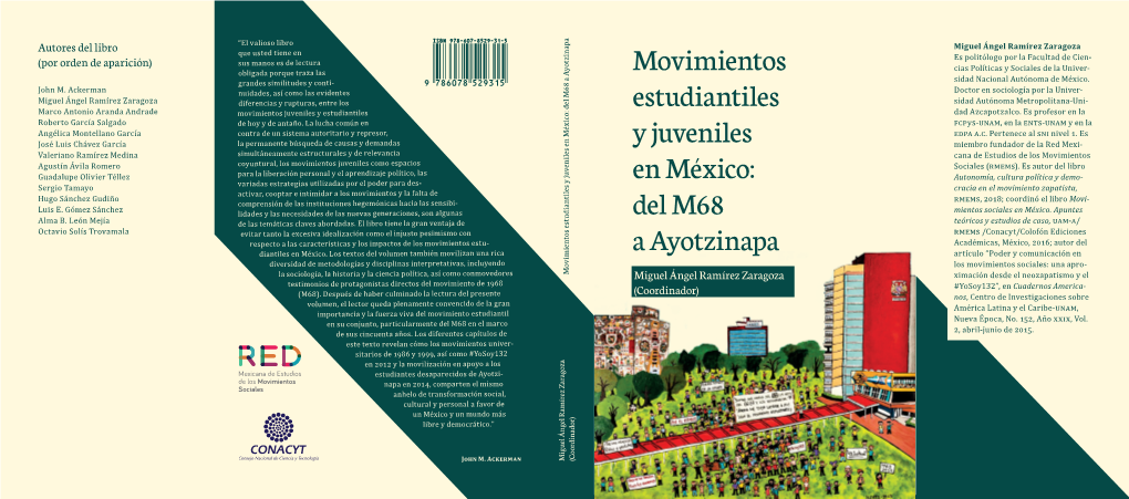 Movimientos Estudiantiles Y Juveniles En México: Del M68 a Ayotzinapa