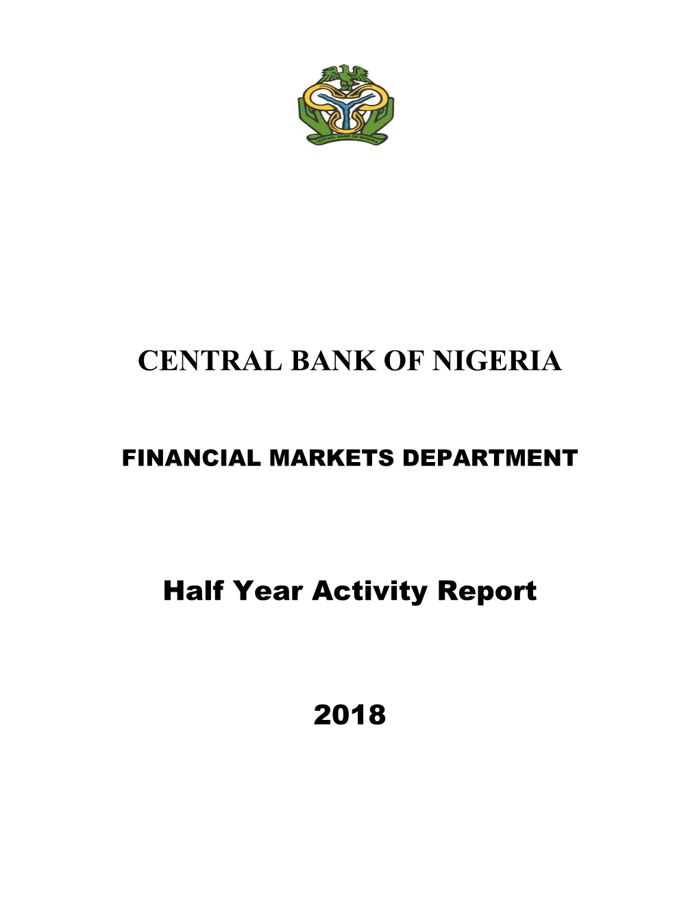 Half Year Activity Report 2018
