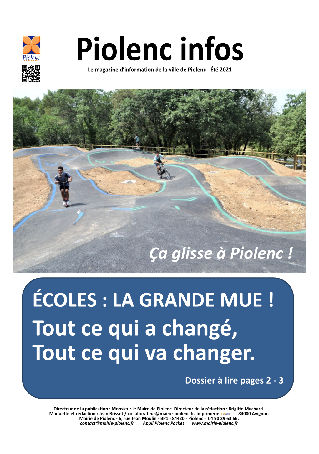 Pumptrack Piolenc : Ouvert Tout L’Été !