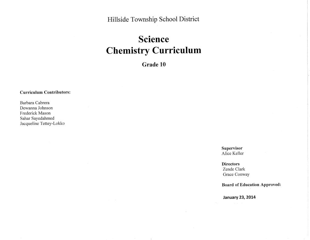 Cp Chemistry Curriculum.Pdf